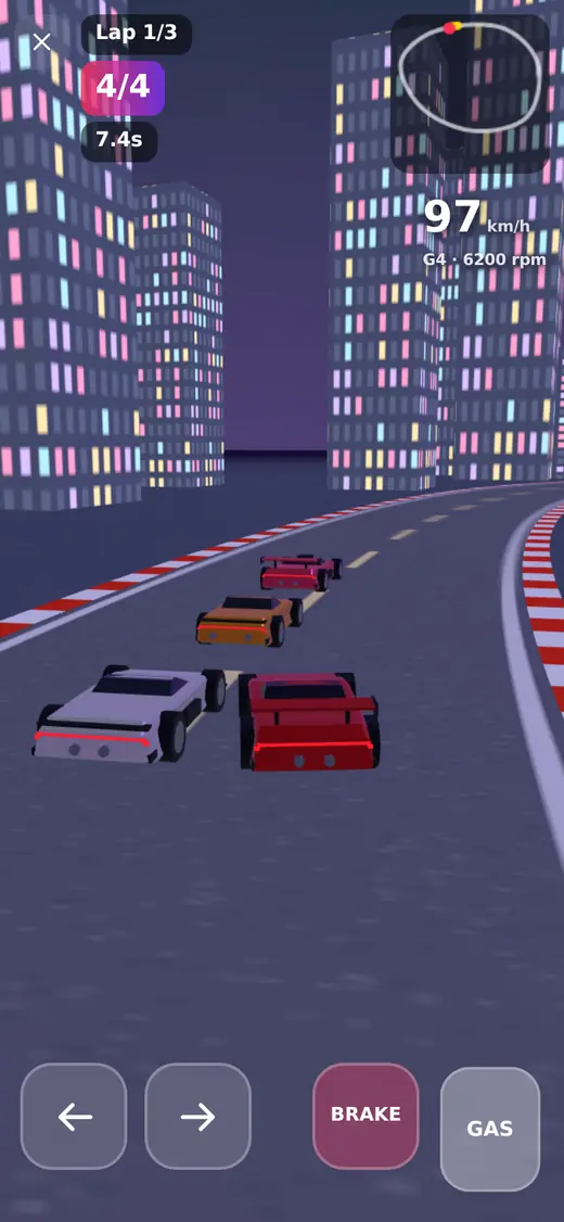 Connexta Street Racer 3D screen